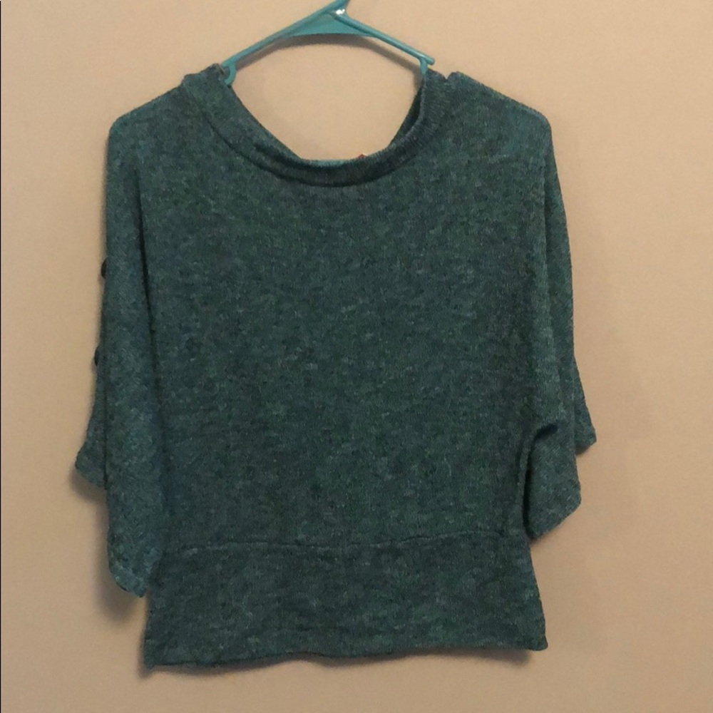 Sweater material dress shirt